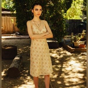 Vintage 90's Theory Milana Silk Slip Dress
